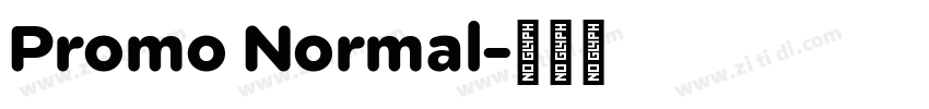 Promo Normal字体转换